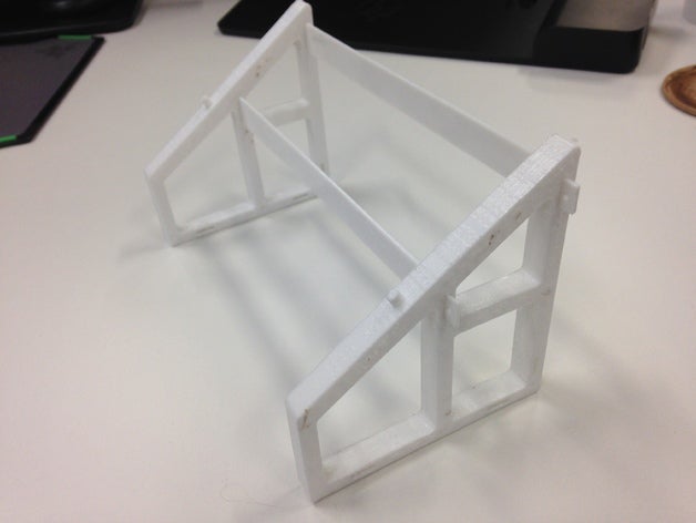 stand hp dock computer 3D print model - Mito3D