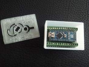 arduino-nano-Schild Elektronik 3d print model - Mito3D