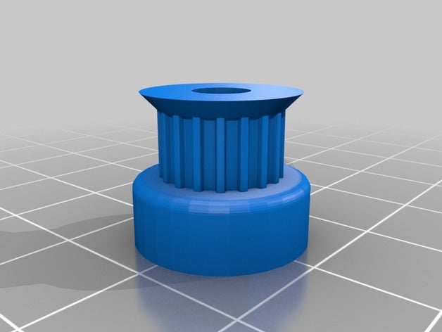 mxl 5mm 18t pulley 3d Drucker Teile angepasst 3D print model - Mito3D