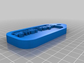 daniels tag bagagli famiglia personalizzato 3d print model - Mito3D