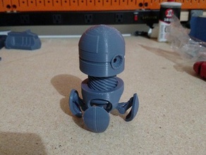 desk bot easy print model robots 3d print model - Mito3D