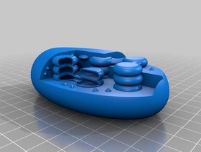 plant cell chloroplast model 3d printing 3dmodel biology microalgae 3d print model - Mito3D
