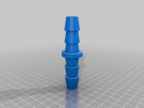 meine angepasste Schlauch barb-adapter vielfältig outdoor Garten 3d print model - Mito3D