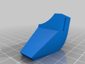 my customized snap-fit blower fan duct 3d printer parts 3d print model - Mito3D