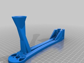 spyda brazo fuerte del tren de aterrizaje 3d impresión 3d print model - Mito3D