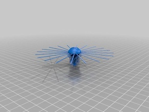 capn crustys jellyfish3 animaux personnalisé 3d print model - Mito3D