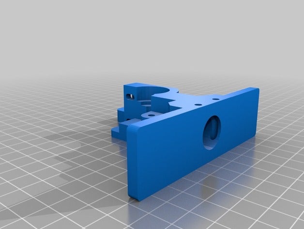 soporte in metallo hotend j-testa quick-fit 3d la stampante estrusori direct drive estrusore e3d e3dv6 monte v6 extrusor richrap 3D print model - Mito3D