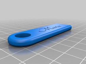 llavero maria accesorios personalizado 3d print model - Mito3D