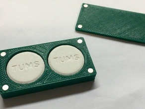 emergency tums container containers 3d print model - Mito3D