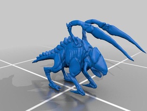 zergling games 3d print model - Mito3D