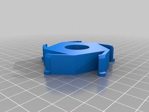 il mio personalizzato spool hub adattatore 3d la stampante parti 3d print model - Mito3D