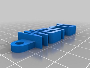 ala organização personalizado 3d print model - Mito3D
