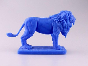 lion sculptures lions 3d print model - Mito3D
