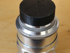 ön lens kapağı Jüpiter-11 4135 kamera 3d print model - Mito3D