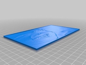 qbertlitho 2d Kunst angepasst 3d print model - Mito3D