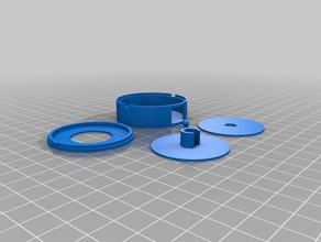 un bastoncillo para los oídos caso bobinadora proto tipo 3 d impresión 3d print model - Mito3D
