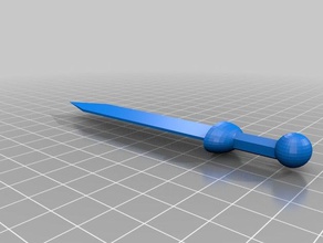 römischen gladius andere Schwert 3d print model - Mito3D