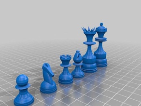 chess new 3d printing 3d print model - Mito3D