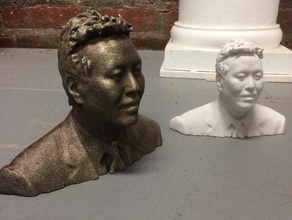 co-chair rep takano bust sculptures 3d print model - Mito3D