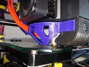protector extrusor hephestos de bq prusa i3 3d la impresora accesorios 3d print model - Mito3D