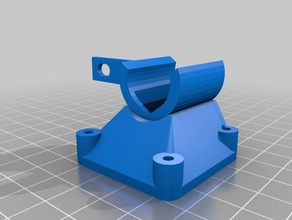 taz hexagon hotend 40mm Lüfter Verkleidung repariert 3d Drucker Teile 3d print model - Mito3D