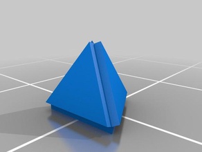 extended tetrahedron other 3d print model - Mito3D