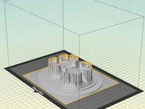 julia set plot 1pi other 3d print model - Mito3D