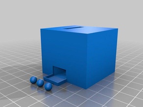 ball drop - Spielzeug Spiele Marmor ausgeführt track 3d print model - Mito3D