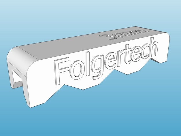 folgertech cloner yatak spacer 3d yazıcı aksesuarlar 3D print model - Mito3D