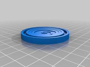 ressorts insigne du défi de l'eau activités les pièces monnaie badges 3d print model - Mito3D