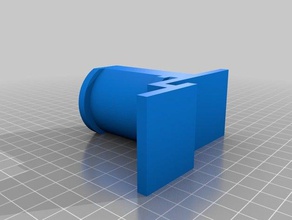 my customized spool holder replicator 2 3d printer accessories 3d print model - Mito3D