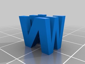 w-n sculptures customized 3d print model - Mito3D