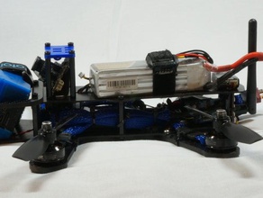 ccd camera mount thunderbolt mini quad engineering 3d print model - Mito3D