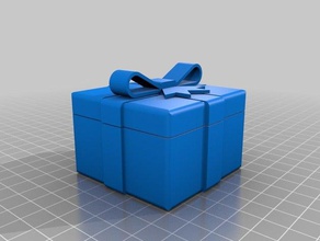 my customized gift box 60x60x40 other 3d print model - Mito3D