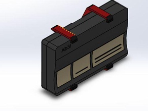 porte de garage à distance support voiture l'automobile organisateur contrôle 3d print model - Mito3D
