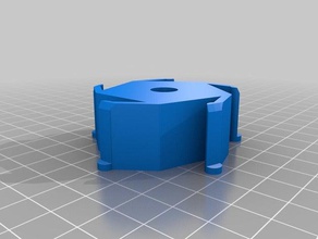 adattatore bobina 3d de la impresora partes personalizado 3d print model - Mito3D