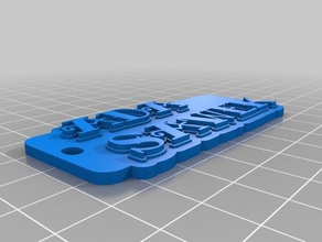 ada sawek keychains customized 3d print model - Mito3D
