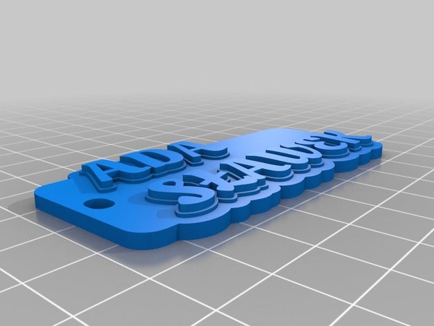 ada sawek 6 keychains customized 3D print model - Mito3D