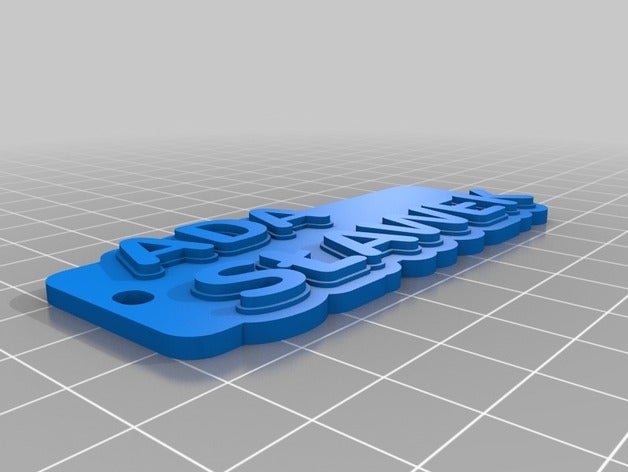 ada sawek 5 keychains customized 3D print model - Mito3D
