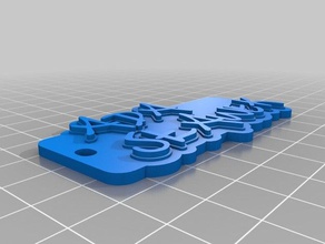 ada sawek 7 Schlüsselanhänger angepasst 3d print model - Mito3D