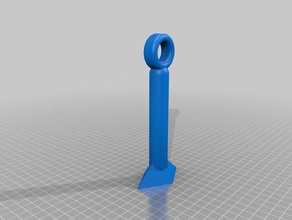 parte due kunai di naruto coltello giocattolo puntelli 3d print model - Mito3D