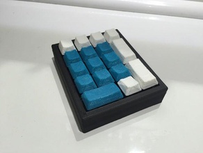 ten key pad keyboard cherry mx switches computer 3d print model - Mito3D