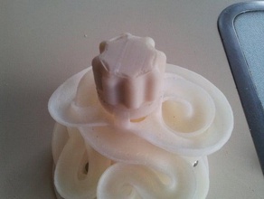 marble machine 3 knob toys games 3d print model - Mito3D