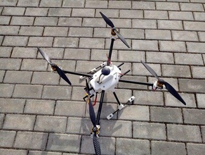 quadcopter style-2d-gimbal, den Fortschritt der Arbeit rc Fahrzeuge 16mm gps pixhawk 3d print model - Mito3D