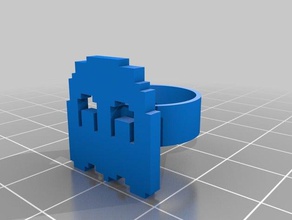 meu personalizados pixel art do projeto anel com a sua própria anéis 3d print model - Mito3D