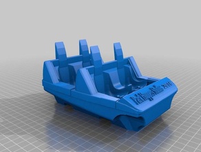 park Hopper-Schlüsselanhänger 3d drucken 3d print model - Mito3D
