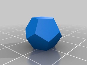 pentaedro pentagono dodecaedro edro gli edifici strutture 3d print model - Mito3D