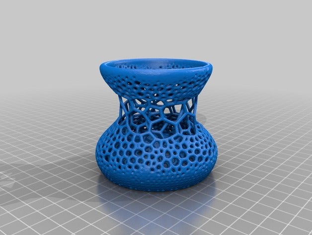 de voronoi esculturas 3D print model - Mito3D