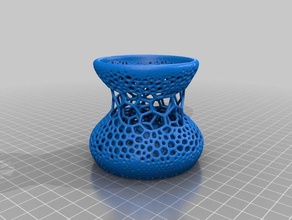 de voronoi sculptures 3d print model - Mito3D