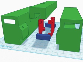 lipo esc pdb-Halter quanum venture hobby 3d print model - Mito3D